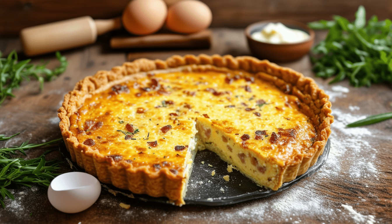 explore the rich heritage of quiche lorraine in 'rediscovering the authentic quiche lorraine: a celebration of culinary simplicity and tradition.' delve into the flavors and techniques that honor this classic dish, celebrating its timeless appeal and the simplicity of its ingredients.