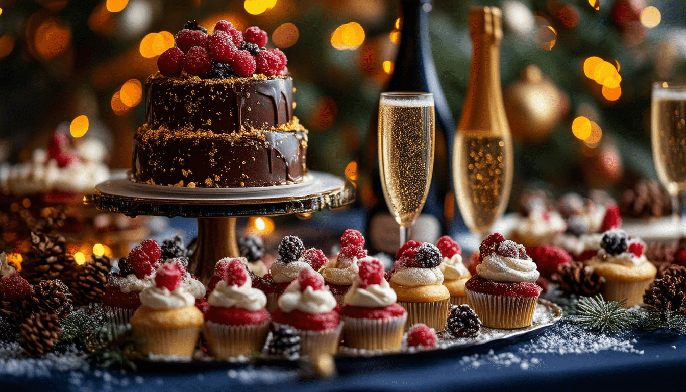 discover dazzling desserts that will elevate your new year's eve celebration! from elegant pastries to vibrant treats, impress your guests with show-stopping creations that are sure to delight. make your festivities unforgettable with these stunning dessert ideas!