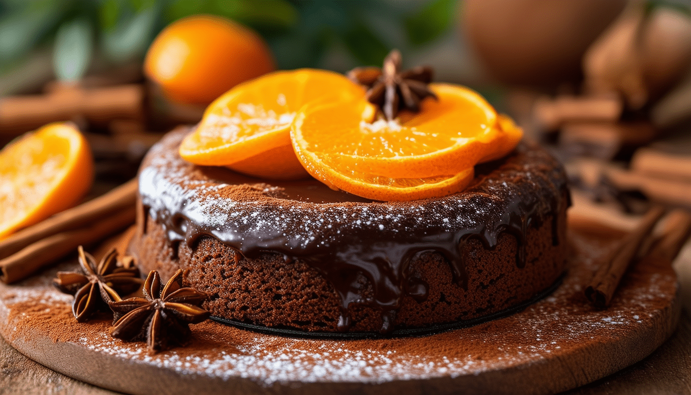 indulge in the exotic flavors of our spicy maya chocolate flourless cake with mandarin. this delectable air fryer recipe combines rich chocolate and zesty mandarin for a unique and satisfying dessert experience. perfect for chocolate lovers seeking a gluten-free treat!