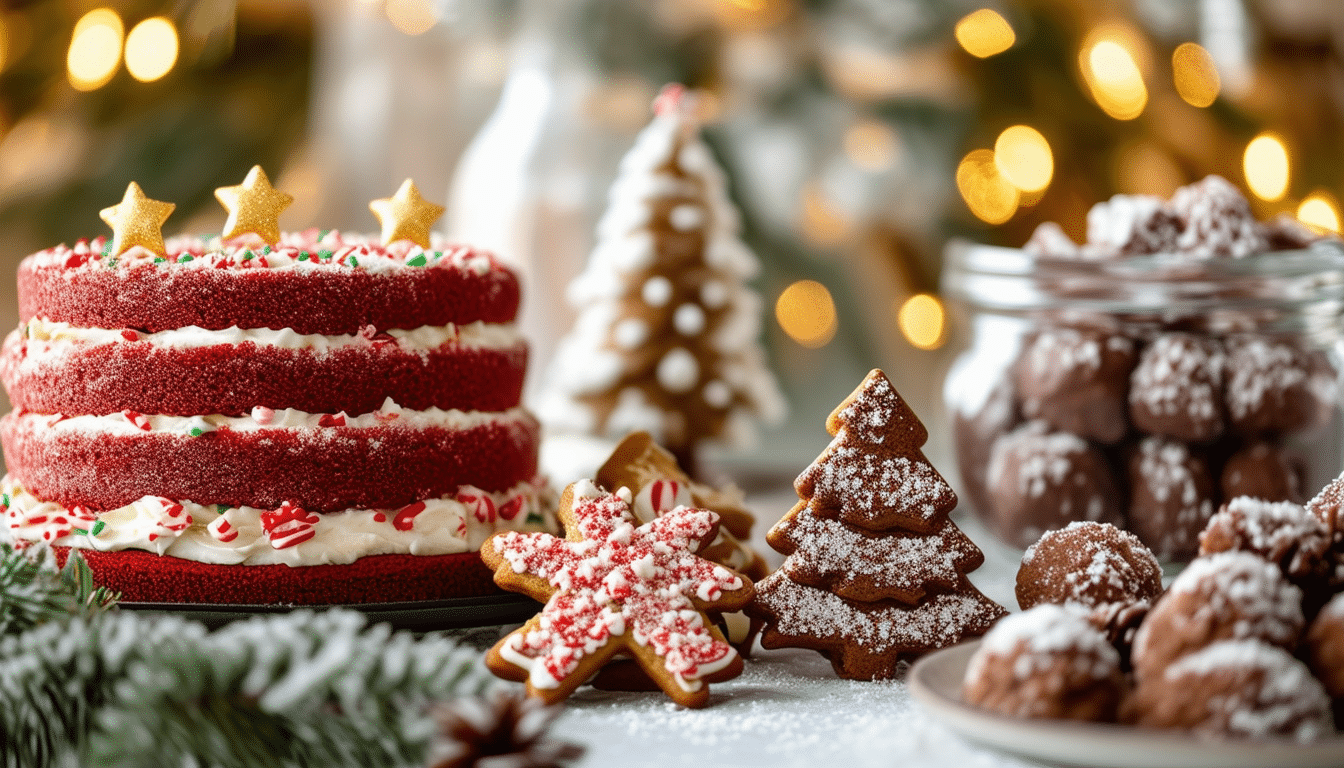 discover delightful sweet treats that will make your christmas magical and delicious! from festive cookies to decadent desserts, find recipes and ideas to bring joy to your holiday celebrations.