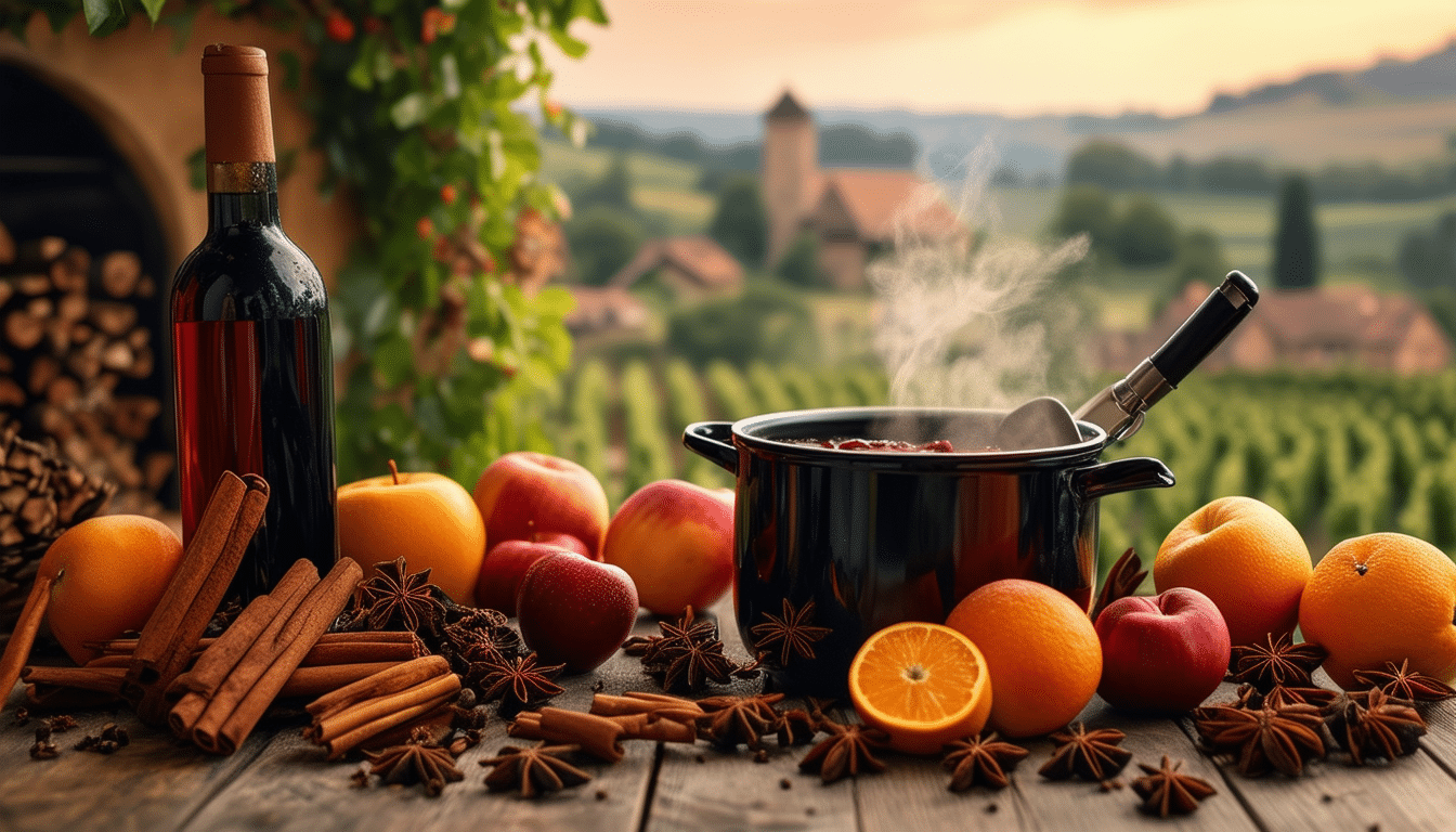 discover the ultimate secret recipe for unforgettable mulled wine, inspired by the enchanting flavors of alsace. warm up with this aromatic blend of spices, fruits, and rich wine that will elevate your gatherings and create lasting memories. perfect for cozy evenings and festive celebrations!