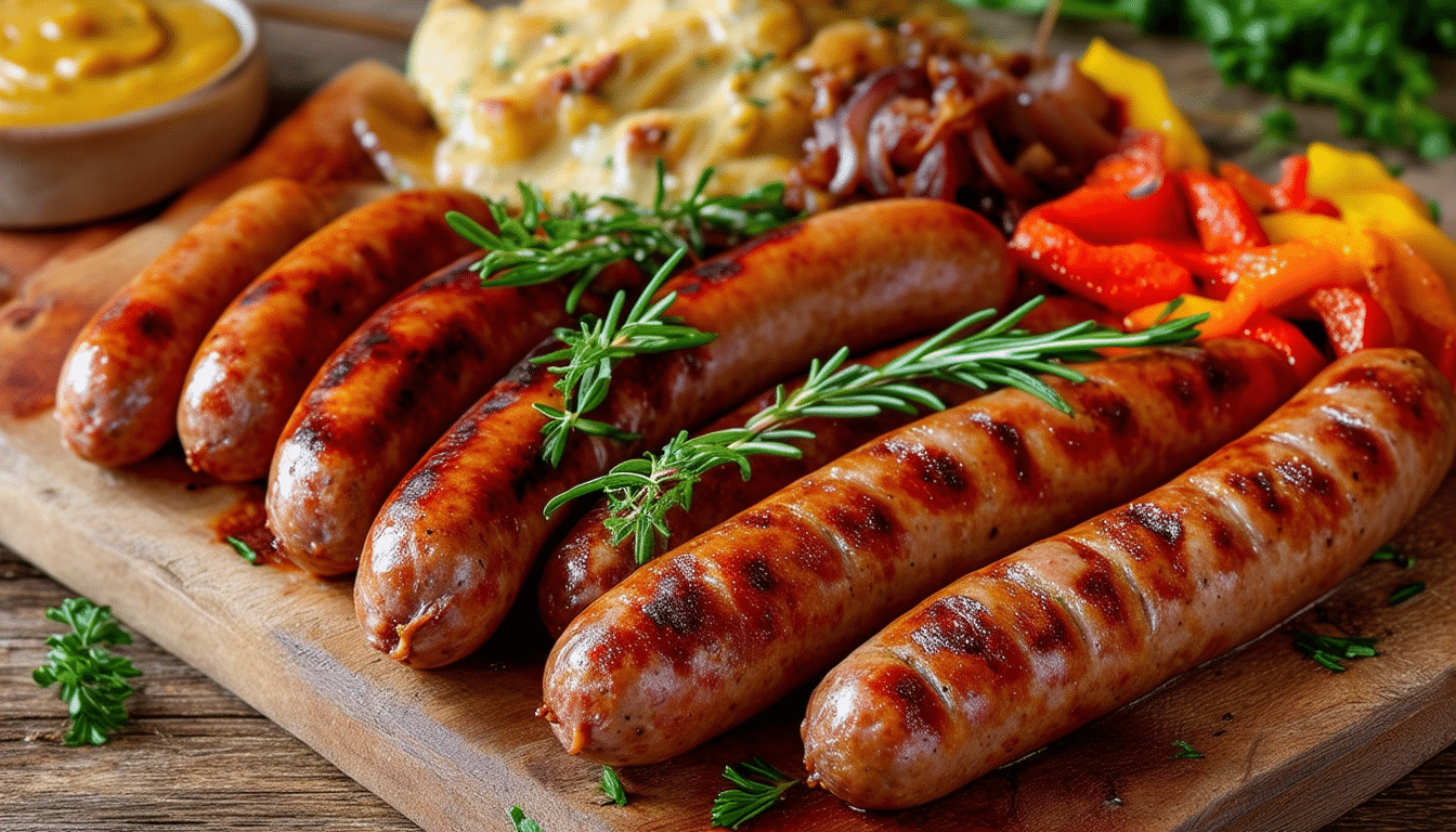 discover the ultimate air fryer recipe for a crispy and juicy sausage platter that's perfect for any occasion. easy to make and packed with flavor, this dish is sure to delight your taste buds and impress your guests!