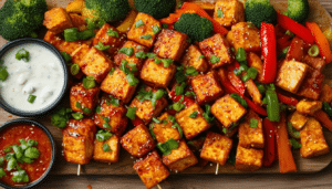 discover the best delectable air fryer tofu recipes that are crispy, flavorful, and delightfully surprising. elevate your cooking with healthy, easy-to-make dishes that will impress everyone at the table!
