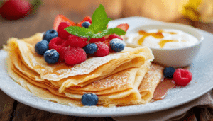 indulge in the ultimate guilt-free delight with our delicious low-calorie crepe recipe. perfect for satisfying your cravings without the extra calories, these light and fluffy crepes are easy to make and packed with flavor. enjoy them for breakfast, dessert, or a snack!