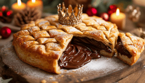 discover the irresistible nutella galette des rois, the ultimate dessert to celebrate epiphany. treat yourself to this delicious twist on the traditional french pastry, featuring rich nutella filling encased in flaky, golden crust. perfect for gatherings and festive occasions!