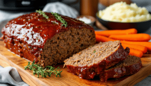 discover a quick and easy air fryer meatloaf recipe that can be ready in just minutes! enjoy a flavorful, juicy meatloaf with minimal prep and cooking time, perfect for busy weeknight dinners.