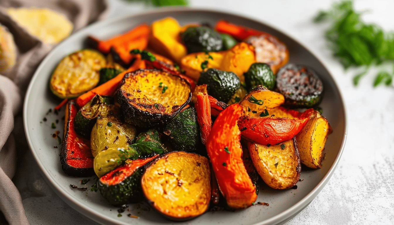 discover how to make quick and tasty air fryer roasted vegetables with our expert tips! achieve perfectly crunchy and flavorful results in no time. ideal for healthy meals or side dishes, these easy recipes will elevate your cooking game.