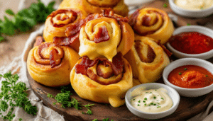discover the irresistible combination of cheese and bacon in our latest appetizer recipe. 'unleash the flavor' shows you how these savory rolls will elevate your gatherings, impress your guests, and transform your appetizer game. get ready to indulge in a delicious fusion that will leave everyone craving more!