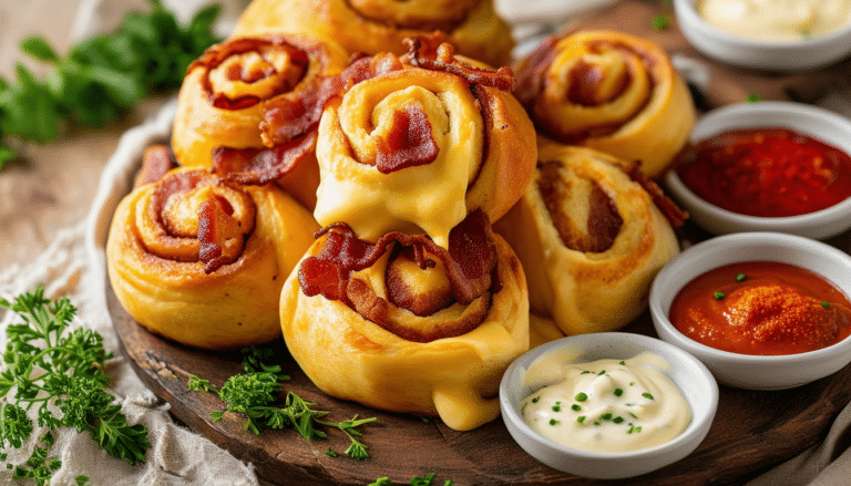 discover the irresistible combination of cheese and bacon in our latest appetizer recipe. 'unleash the flavor' shows you how these savory rolls will elevate your gatherings, impress your guests, and transform your appetizer game. get ready to indulge in a delicious fusion that will leave everyone craving more!
