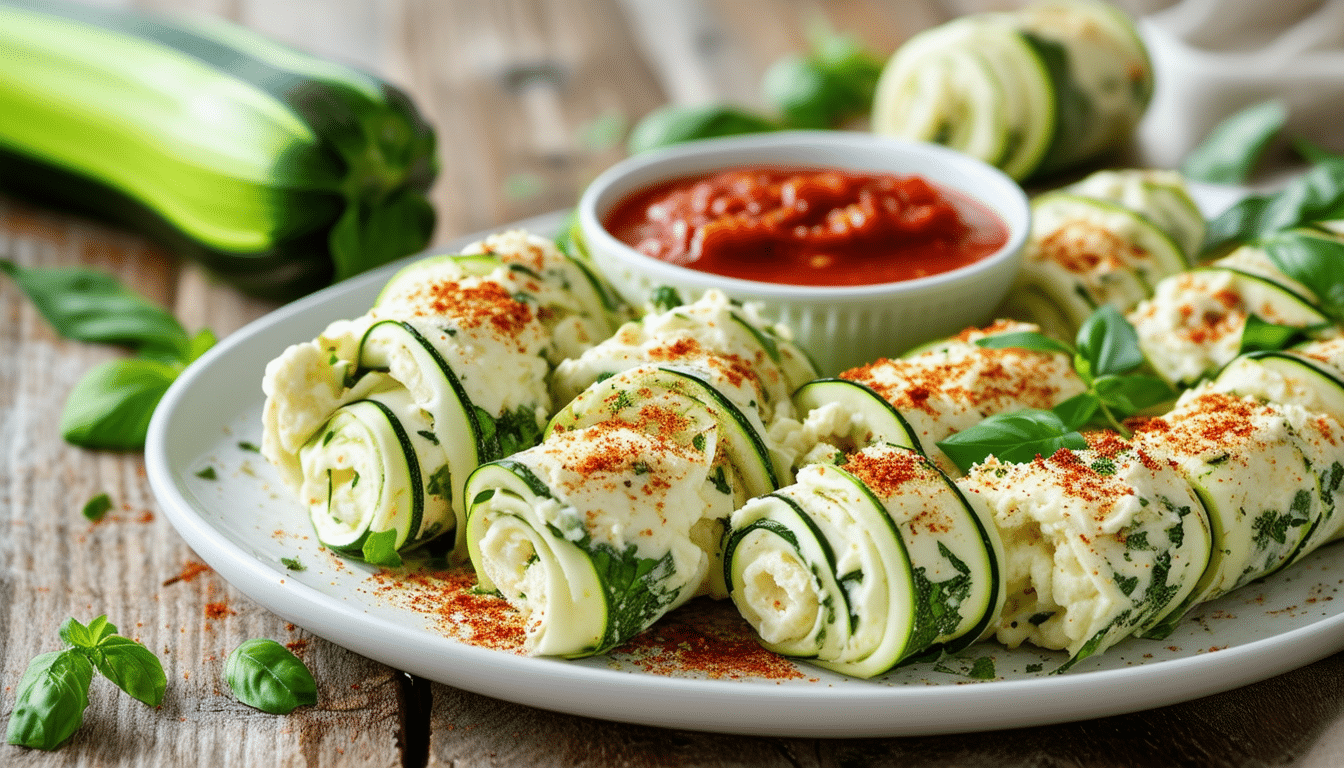 discover the perfect festive appetizer with our zucchini rolls recipe. simple to make and bursting with flavor, these delicious rolls are sure to impress your guests at any gathering. try them for a healthy, tasty twist on traditional appetizers!