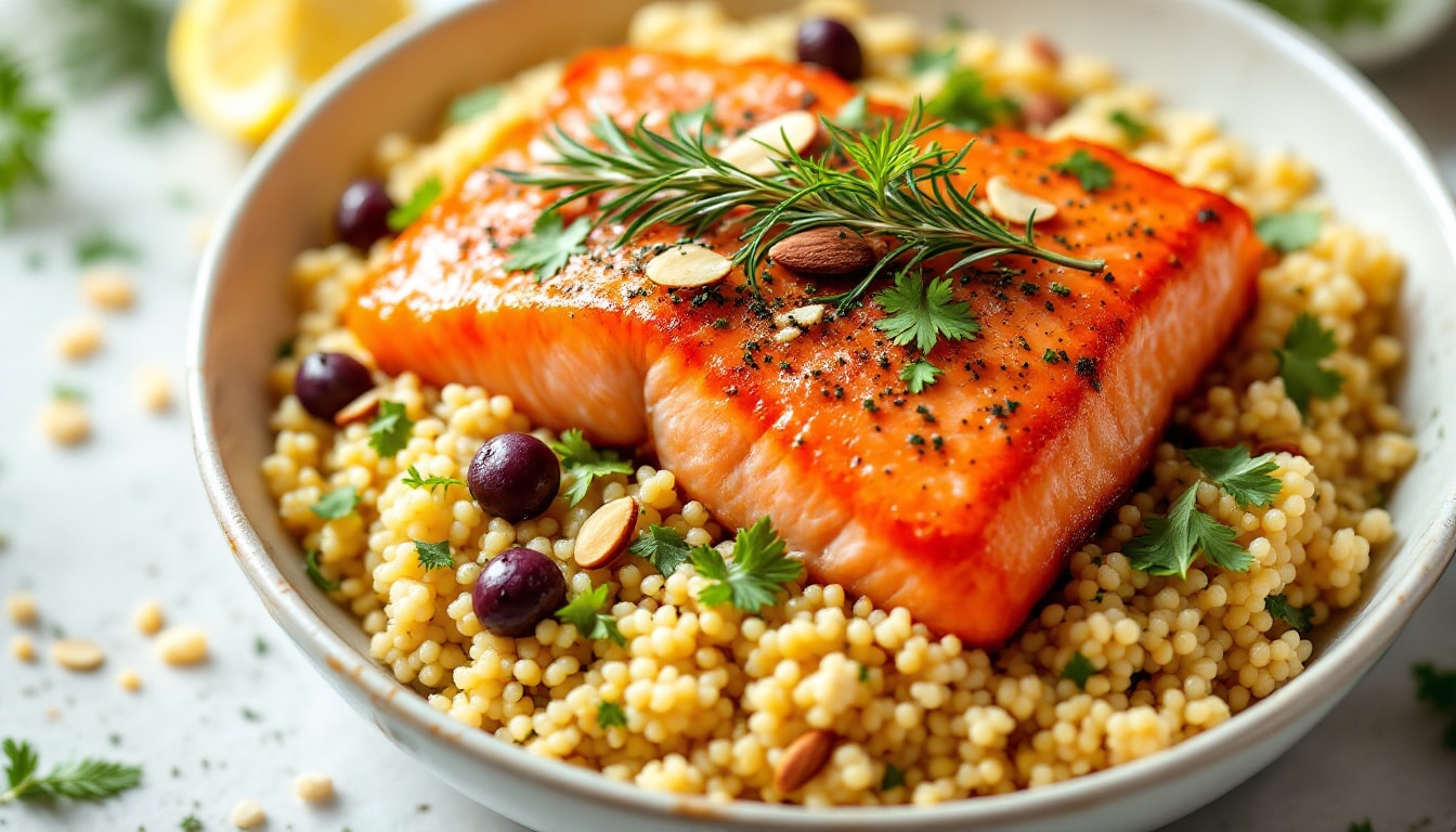 discover the perfect blend of health and flavor with our air fryer delight: crispy chicken couscous bowl. this easy-to-make recipe combines juicy, air-fried chicken with fluffy couscous, topped with fresh vegetables for a delicious and nutritious meal that your whole family will love.