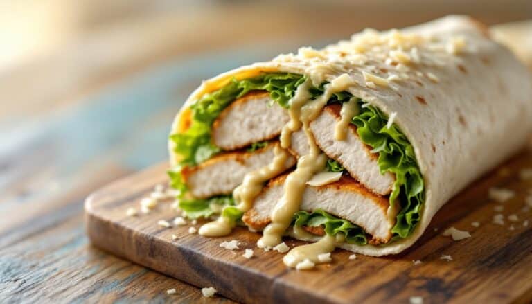 12 Mouthwatering Chicken Caesar Wraps for a Quick & Delicious Meal