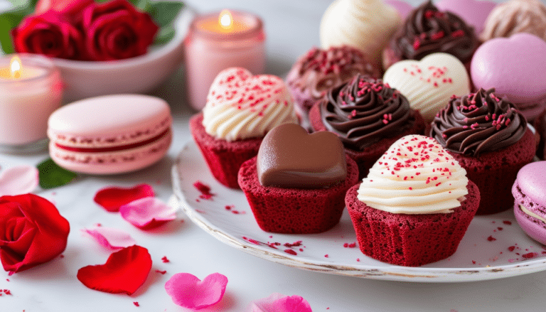 discover a delightful array of delectable treats to make your valentine's day truly enchanting. from luscious chocolates to exotic desserts, explore sweet ideas that will capture the hearts of your loved ones!