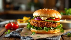 discover a flavorful twist on vegetarian burgers with our delicious and easy air fryer lentil and harissa recipe. packed with protein and spices, these burgers are not only healthy but also quick to make. perfect for a satisfying meal any night of the week!