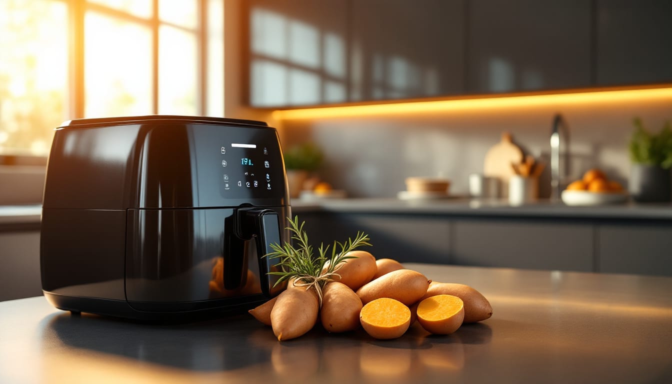 discover the perfect blend of taste and convenience with our easy and delicious air fryer sweet potato recipe. enjoy quick oven cooking that simplifies meal preparation while delivering mouthwatering flavors. ideal for busy weeknights or as a side dish for any occasion!