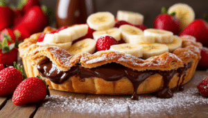 discover the ultimate nutella galette recipe that will tantalize your taste buds! this delectable dessert combines rich nutella with a flaky, buttery crust, perfect for any occasion. elevate your baking skills and treat yourself and your loved ones to a delightful experience!