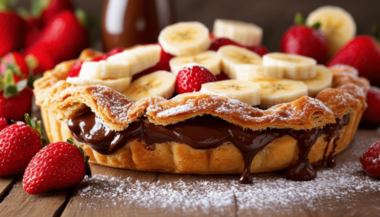 discover the ultimate nutella galette recipe that will tantalize your taste buds! this delectable dessert combines rich nutella with a flaky, buttery crust, perfect for any occasion. elevate your baking skills and treat yourself and your loved ones to a delightful experience!