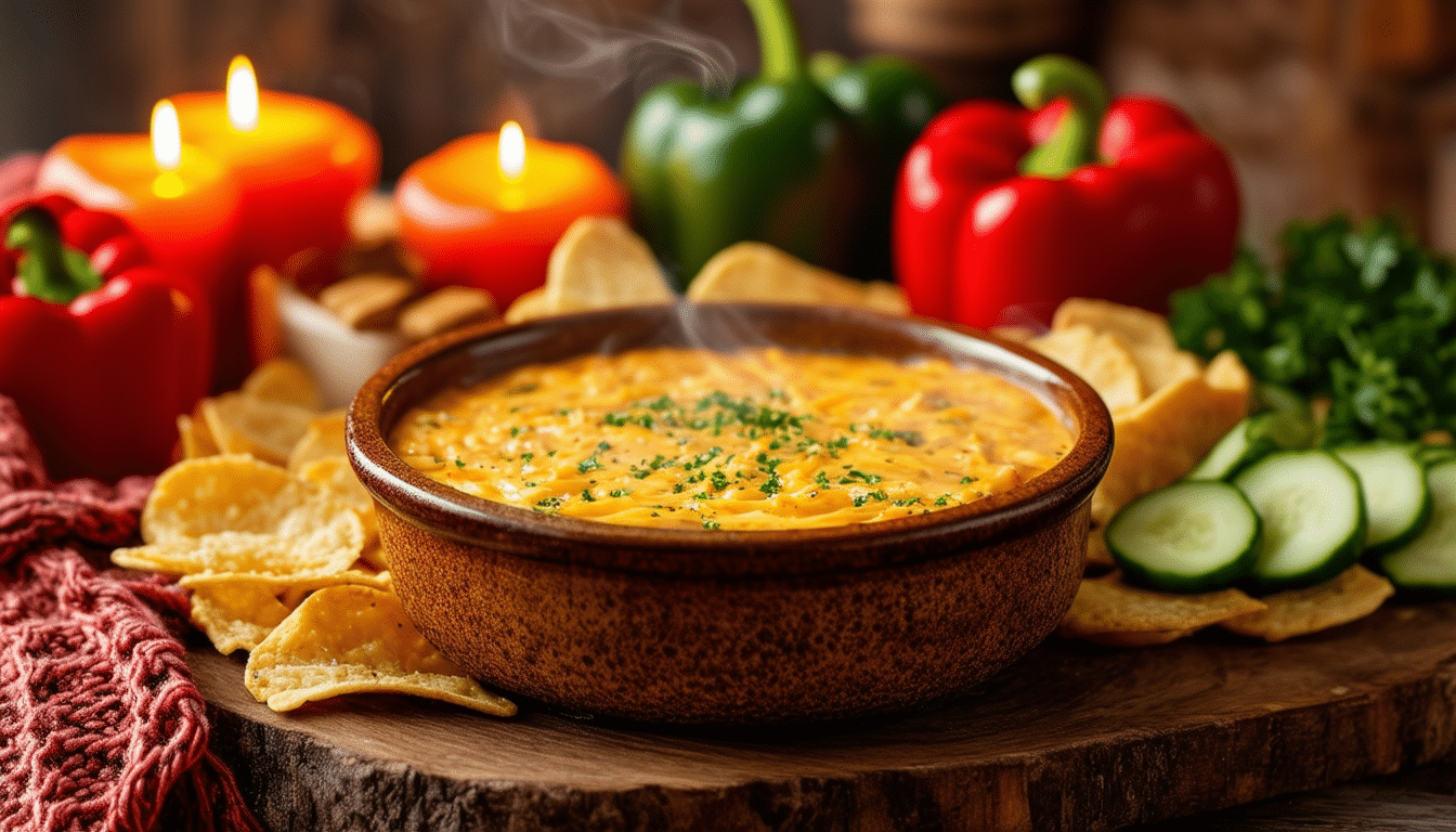 warm up your winter nights with our indulgent, melty cheese dip. perfect for cozy gatherings, this delicious recipe combines the rich flavors of cheese and spices, creating a comforting treat that will delight your taste buds and keep you warm all season long.