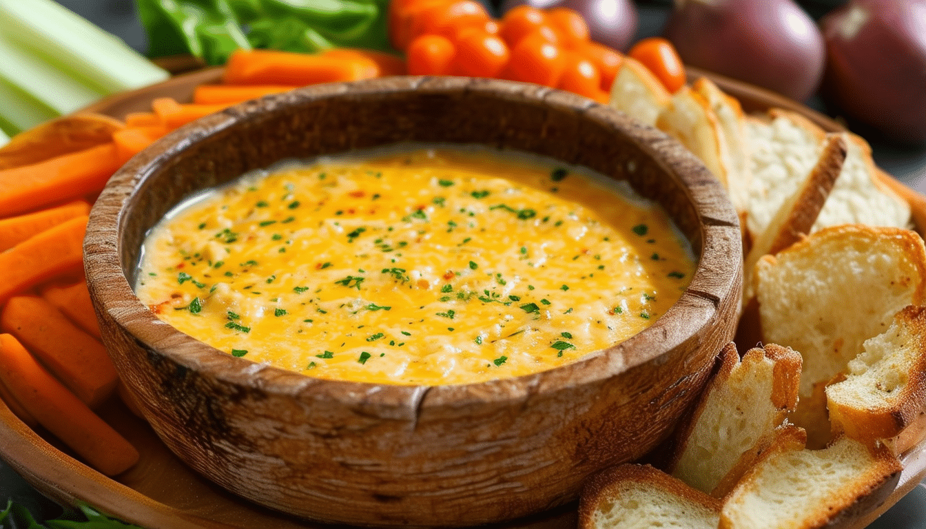 warm up your winter nights with our indulgent, melty cheese dip. perfect for cozy gatherings, this rich and flavorful dip is easy to make and will delight cheese lovers. gather your friends and savor the comfort of this delicious treat!
