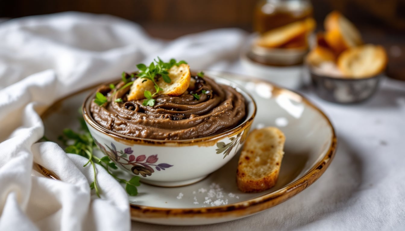 discover a quick and easy air fryer mushroom pâté recipe that’s perfect for any occasion. enjoy delicious flavors made with simple ingredients in no time! ideal as a spread or dip, this homemade pâté will impress your guests.
