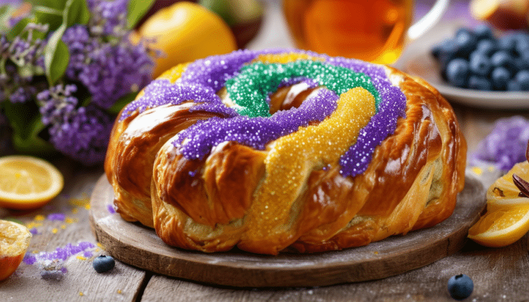 explore the perfect balance of health and indulgence with our delightful king cake recipe. experience a tasty surprise that satisfies your cravings while keeping your wellness in mind. get ready to treat yourself without the guilt!