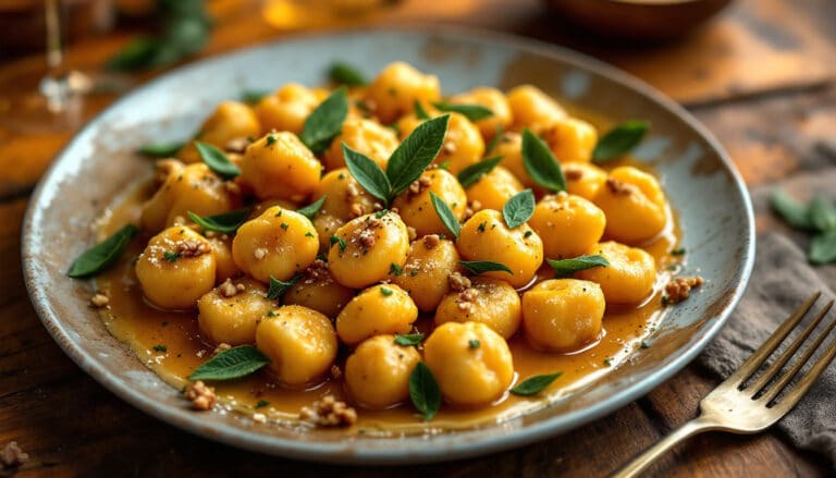 discover the irresistible flavors of air-fried gnocchi with walnut sage butter. this delightful dish combines crispy air-fried gnocchi with a rich, nutty walnut and fragrant sage sauce, creating a perfect balance of textures and tastes. ideal for a cozy dinner or a gourmet treat, indulge in this easy-to-make recipe that elevates your pasta game!