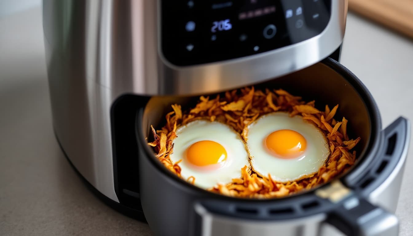 discover the ultimate recipe for air fryer baked eggs! this quick and delicious meal is perfect for breakfast or brunch, providing a healthy and hassle-free way to enjoy perfectly cooked eggs in just minutes. try it today and elevate your morning routine!