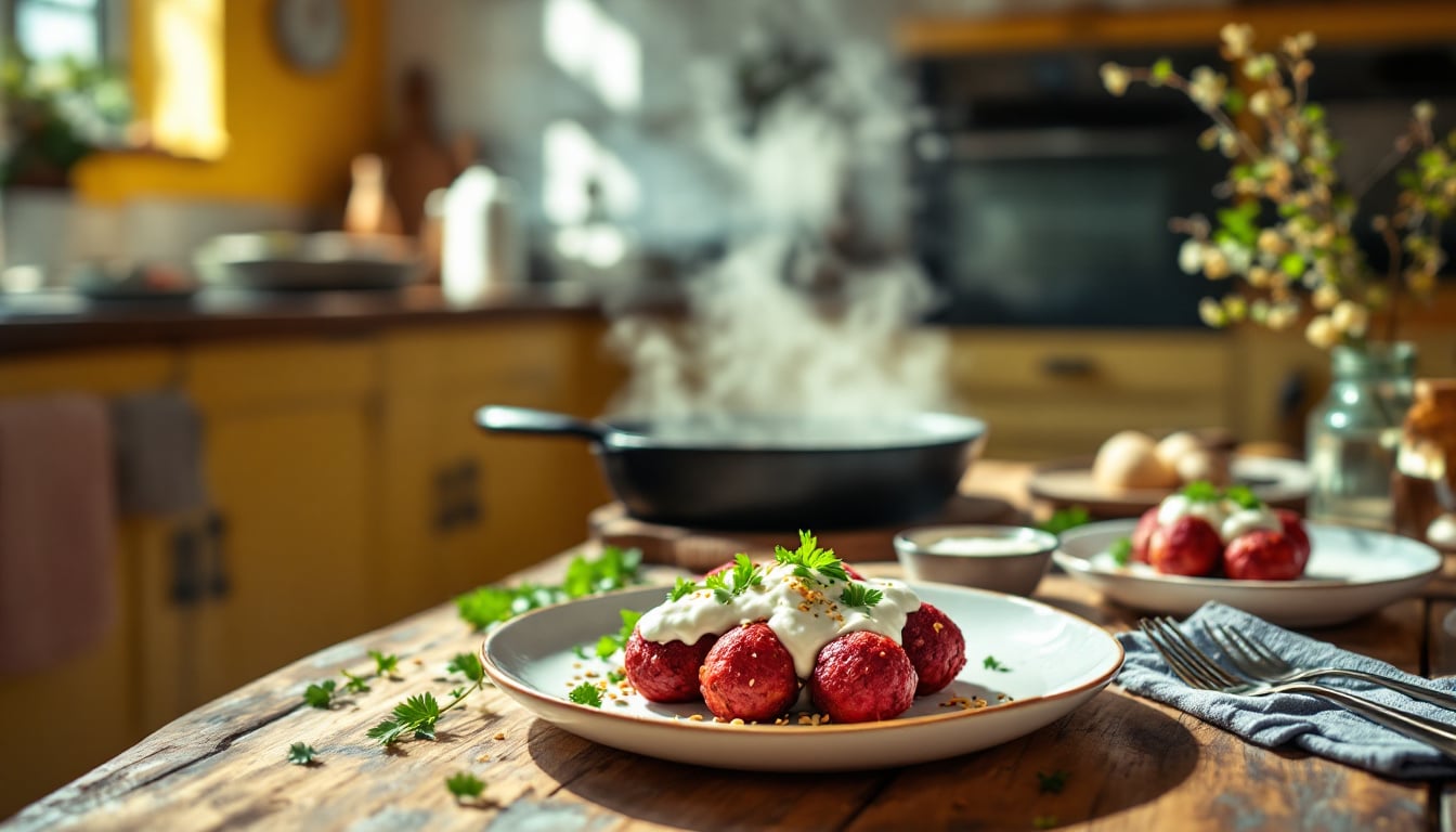 discover the perfect balance of flavor and nutrition with our chickpea and beetroot koftas, a delightful air fryer recipe that's easy to make and packed with goodness. enjoy a healthy snack or a tasty addition to your meals!