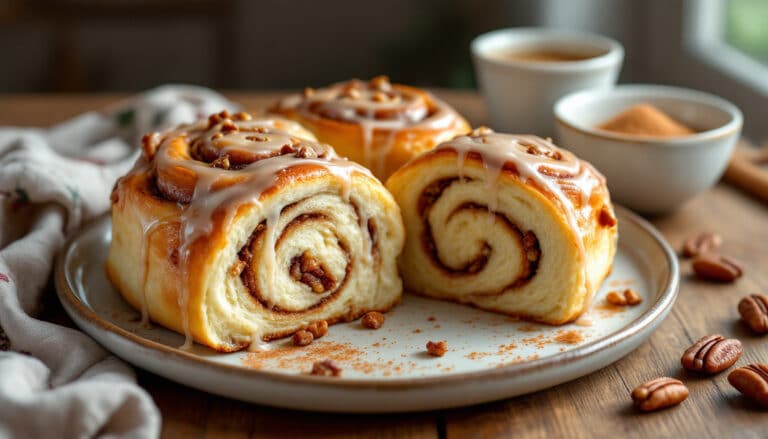 discover the ultimate comfort dessert with our easy cinnamon pecan rolls made in an air fryer. enjoy soft, fluffy rolls infused with warm cinnamon and crunchy pecans, perfect for any occasion. quick, delicious, and hassle-free!