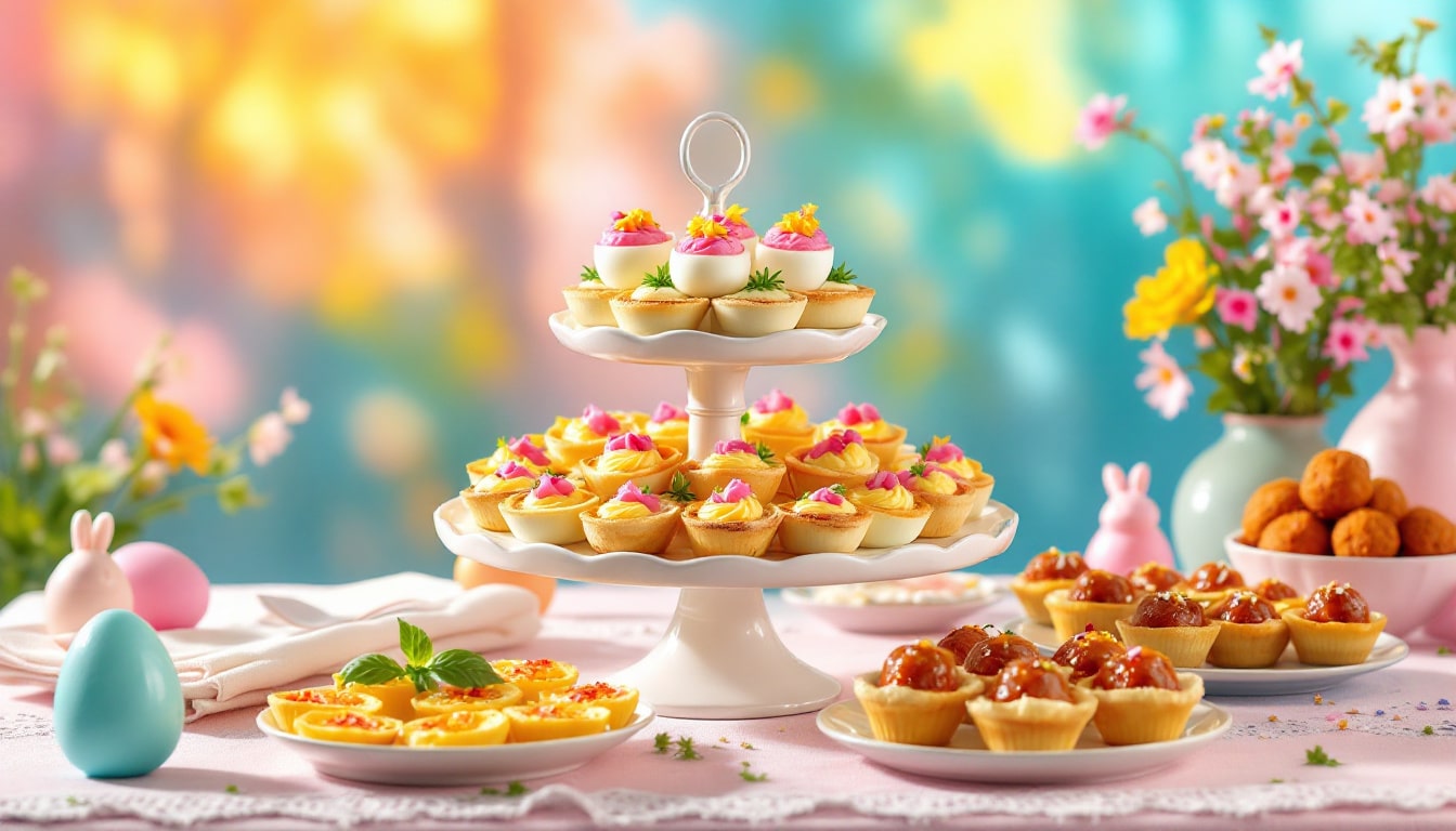 delight in the festive flavors of our crunchy goat cheese balls with honey and nuts, the perfect easter appetizer. these delectable bites combine creamy goat cheese, a sweet honey drizzle, and a satisfying crunch from mixed nuts, making them an irresistible treat for your holiday gathering.