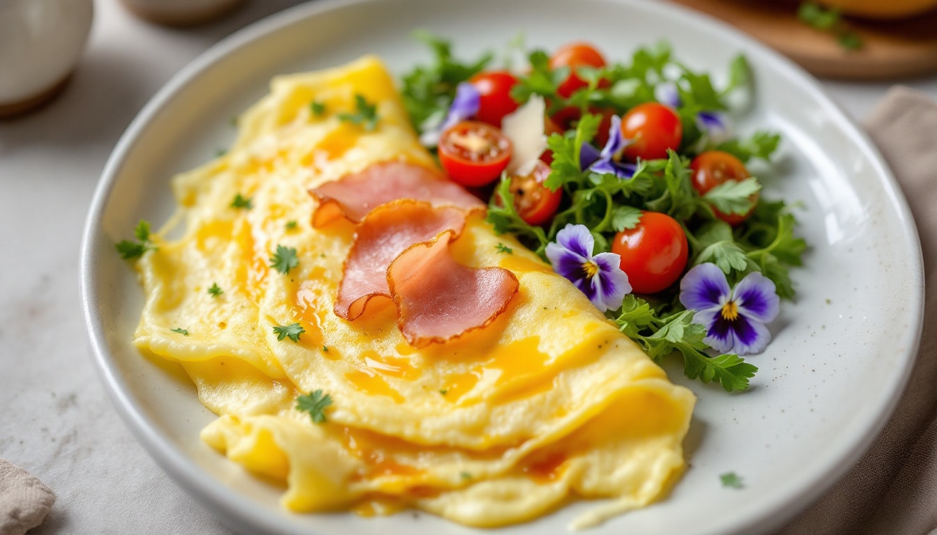 discover the gourmet air fryer omelette, a delightful twist on a classic dish that combines rich flavors and wholesome ingredients. perfectly fluffy and easy to make, this innovative recipe elevates your breakfast game while promoting healthier cooking methods. enjoy a delicious and nutritious meal that will impress your family and friends!