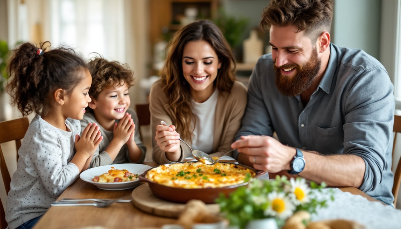 discover a delicious and easy recipe for ham and cheese noodle casserole made in the air fryer. this comforting dish blends hearty noodles, savory ham, and melty cheese for a quick family meal that's ready in no time!