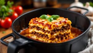 discover the mouthwatering world of personal air fryer lasagna delights! enjoy quick, easy, and delicious single-serving lasagna recipes that are perfect for satisfying your cravings. experience the joy of cooking with an air fryer and indulge in cheesy, flavorful dishes without the hassle!