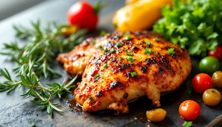 discover the ultimate recipe for air fryer marinated chicken breasts! this quick and flavorful dish combines tender chicken with savory marinades, making it a perfect choice for busy weeknights or a delicious meal prep option. enjoy a healthier version of your favorite chicken dish in just minutes!