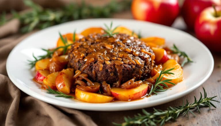 indulge in a savory delight with our airfryer black pudding paired with tender apples and caramelized onions. this recipe combines rich flavors and a crisp texture, perfect for a unique twist on traditional fare. discover how to prepare this delicious dish effortlessly in your air fryer.