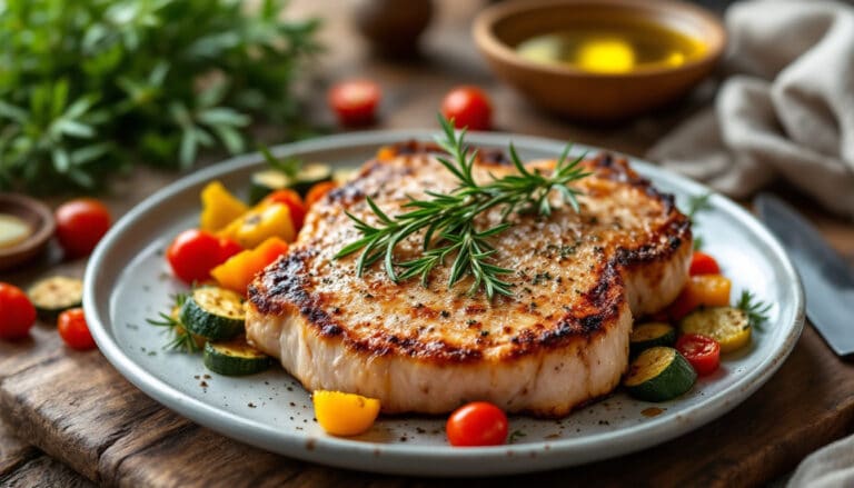 discover the perfect blend of crunch and flavor with our provencal pork chops recipe! this delectable air fryer dish brings together aromatic herbs and succulent meat for a quick and delicious meal that's sure to impress.