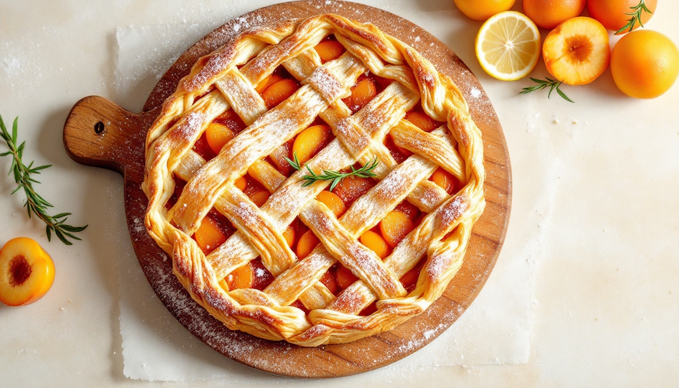 indulge in the sweet nostalgia of grandma's delight with this classic apricot tart recipe. perfectly baked with a buttery crust and a luscious apricot filling, it's a delightful treat that brings the warmth of home baking to your table. ideal for family gatherings or a cozy afternoon dessert.